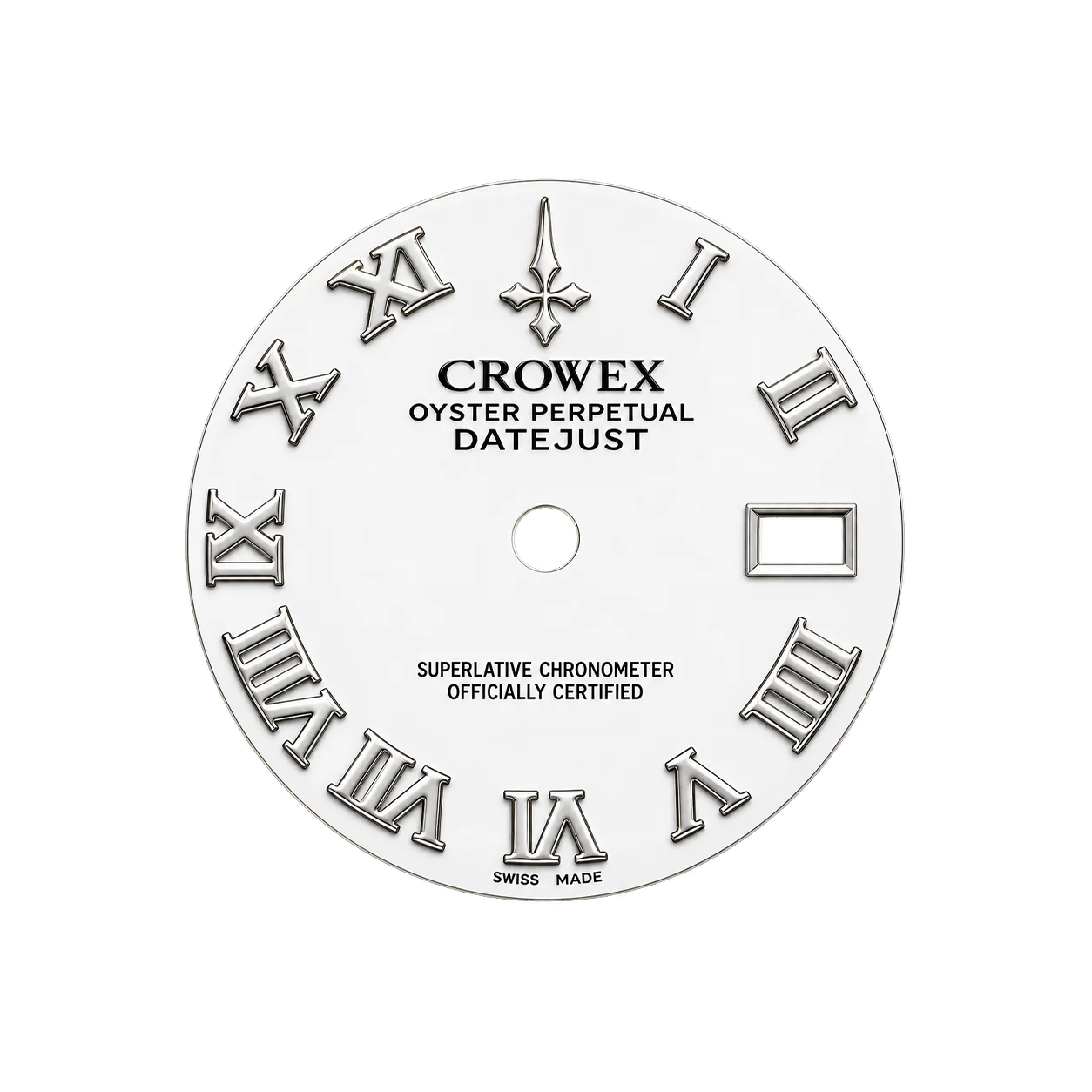 White dial