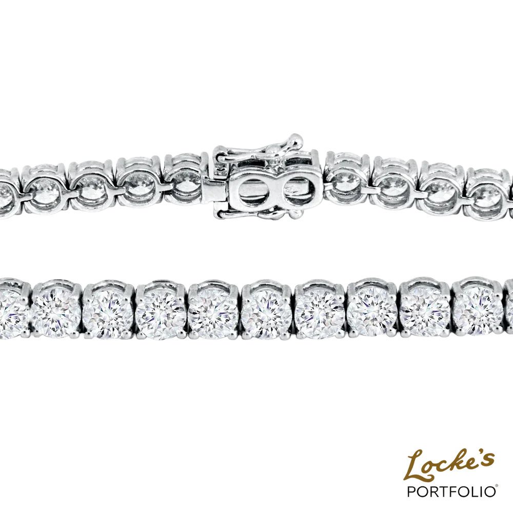 Solenne Diamond Tennis Bracelet — 12.78ct — view 2
