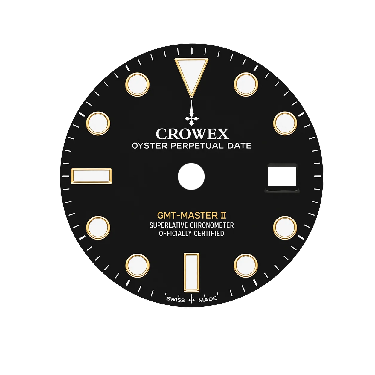 Black dial