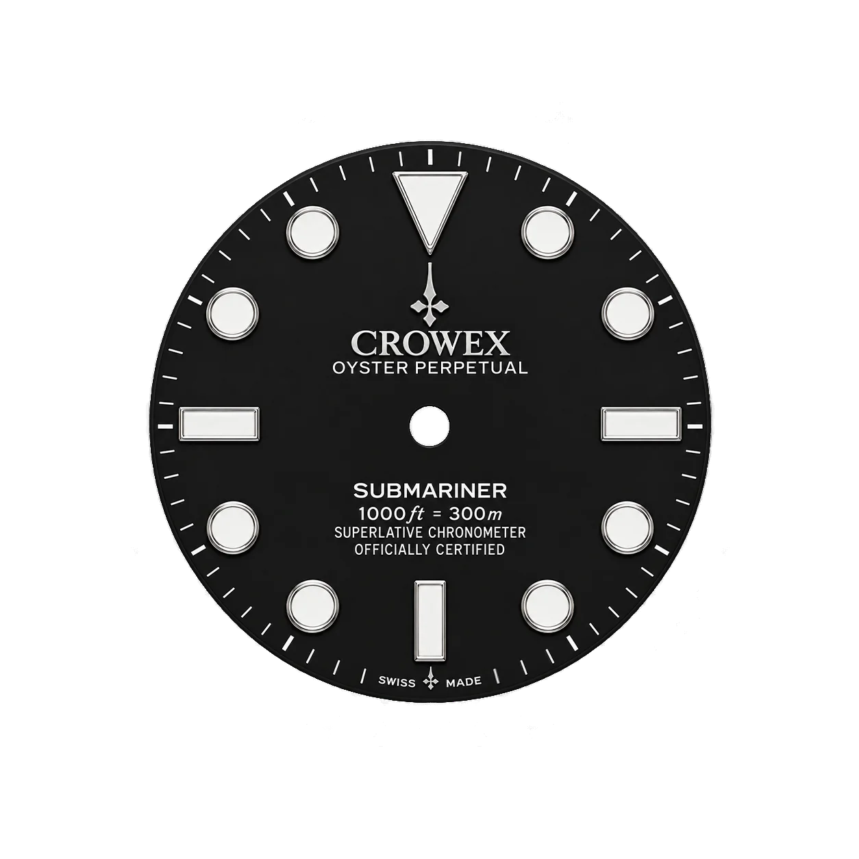 Black dial