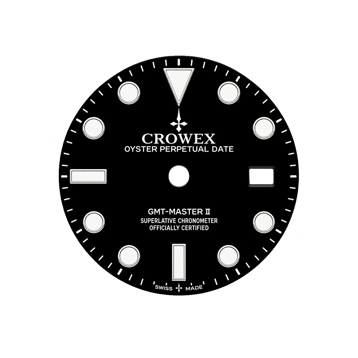 Black dial