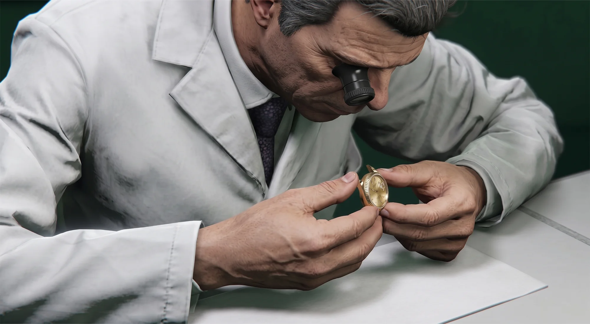 Crowex watchmaking detail