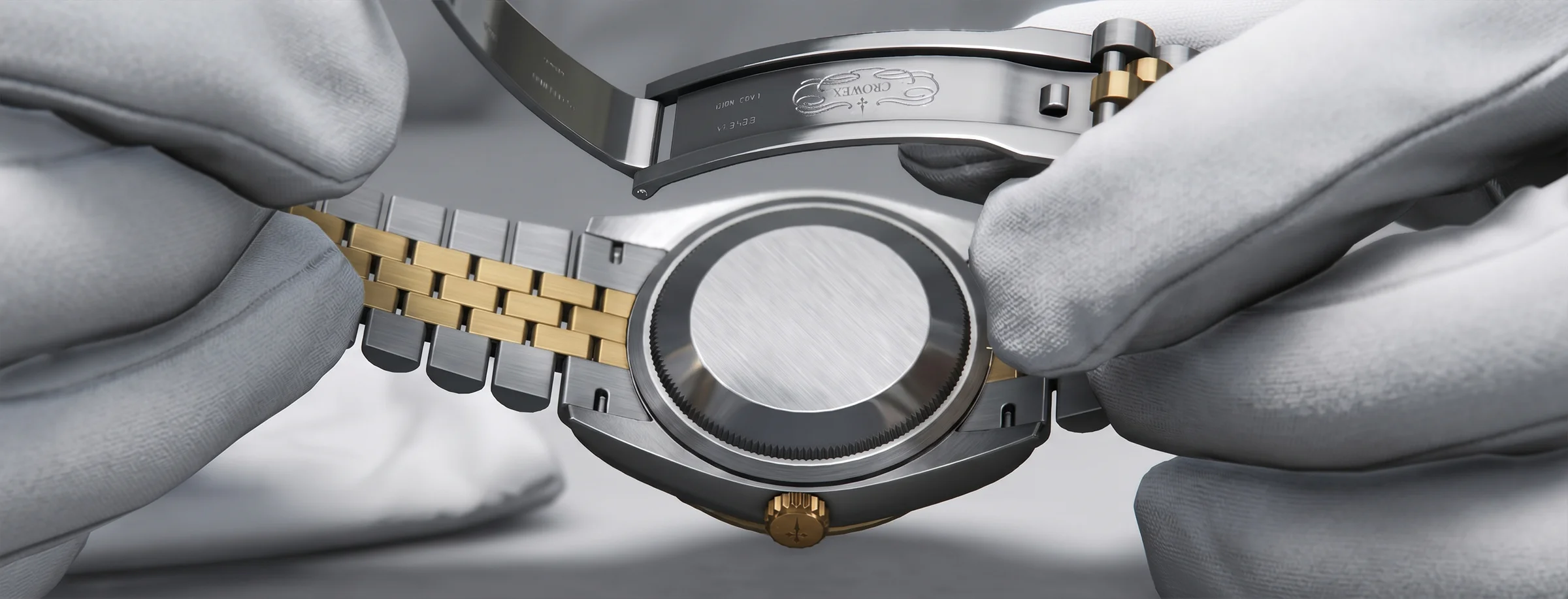 Crowex watchmaking detail