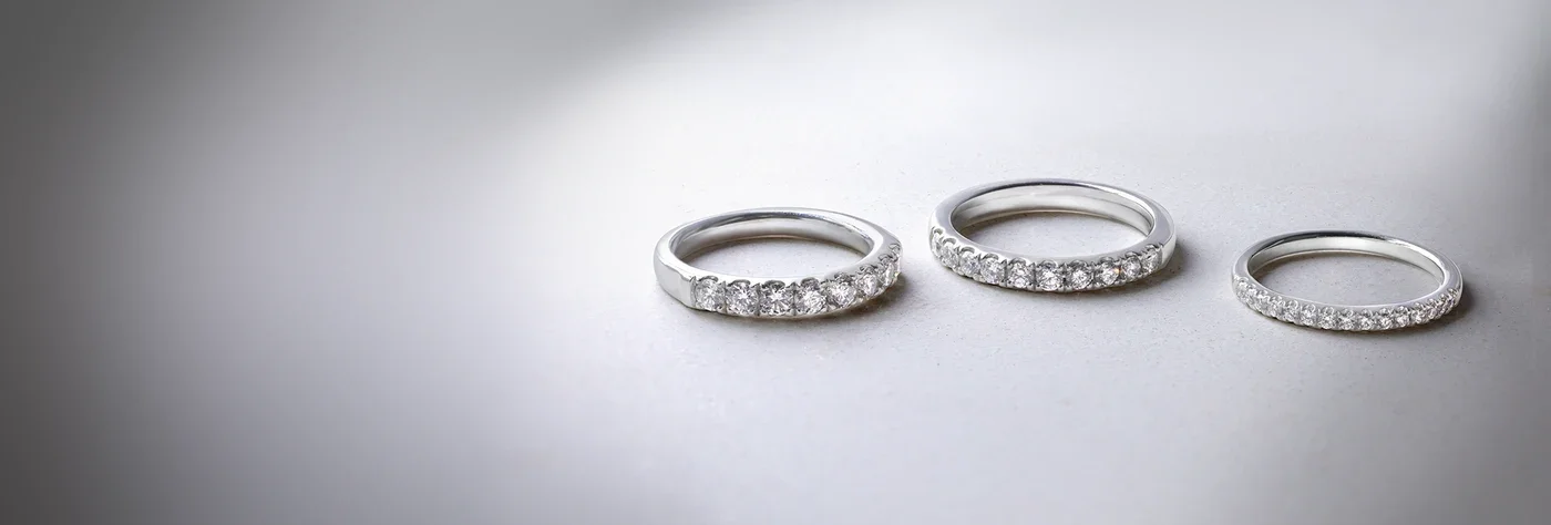 Diamond eternity rings