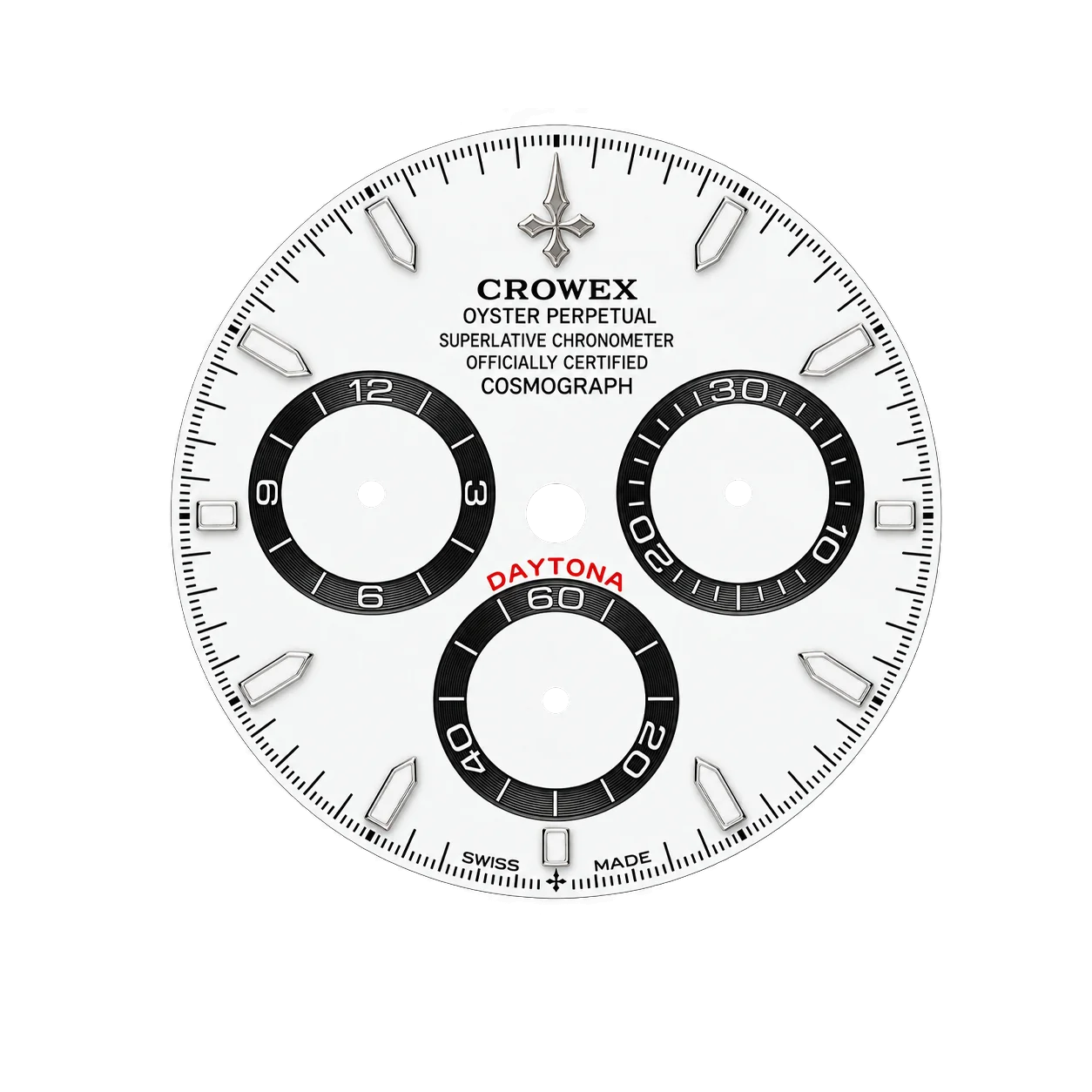 White dial