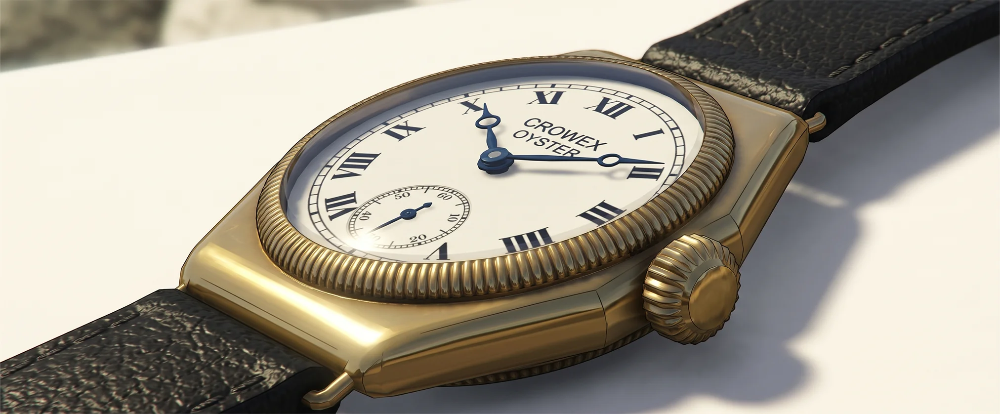 Crowex watchmaking detail