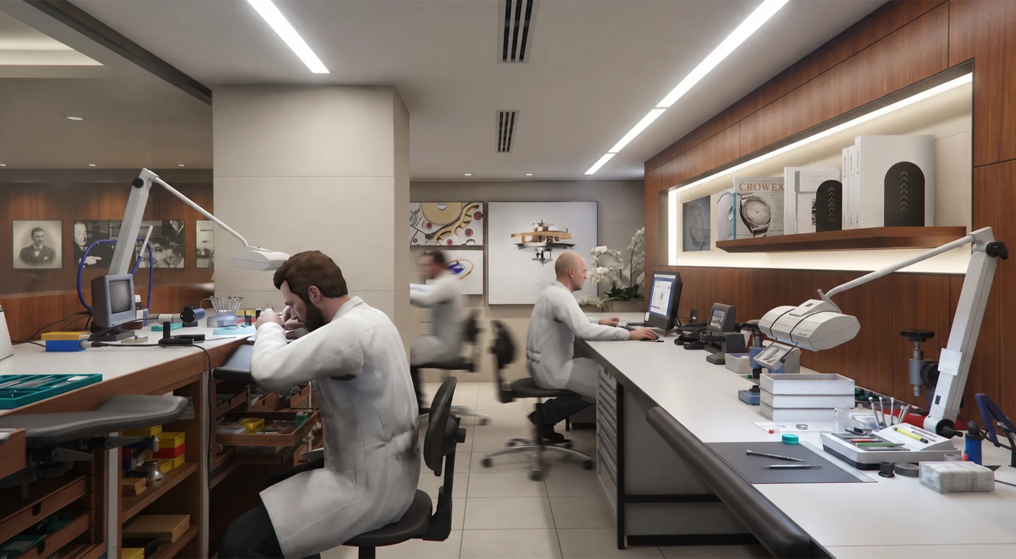 Inside a complete service