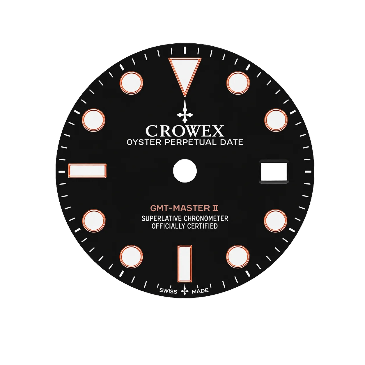 Black dial