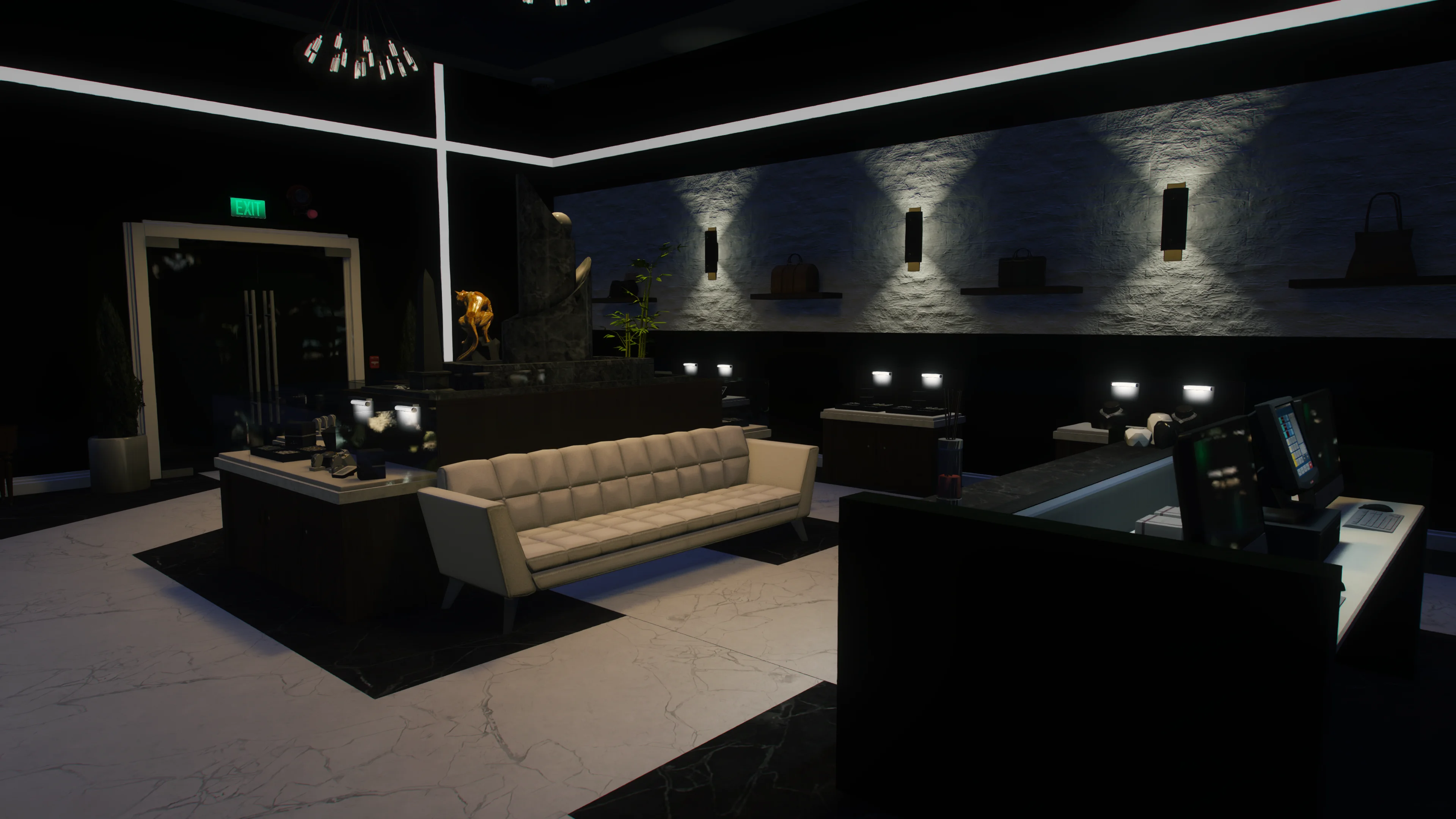 Locke's Showroom Interior